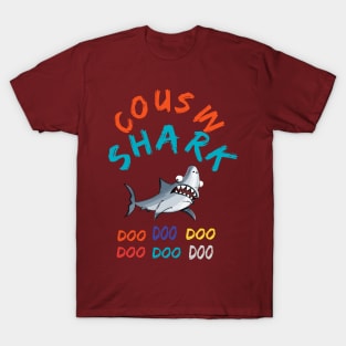 T-shirt Cousin Shark doo doo doo T-Shirt